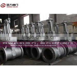 Large Size API300 WCB Cast Steel Bare Shaft Gate Valves thumbnail-3