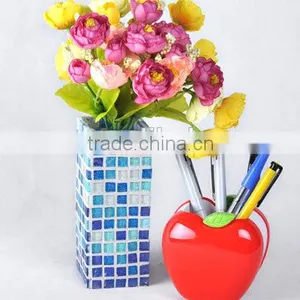 Funny DIY Mosaic Craft Kit Glass Mosaic Vase thumbnail-1