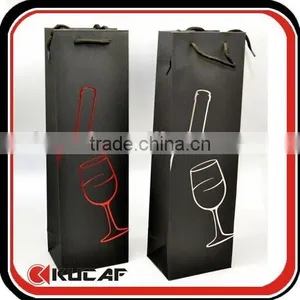 Personalized Wine Gift Paper Bags thumbnail-1