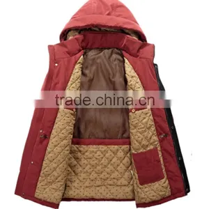 2016 Cheap Men Winter Fake Down Jacket, Men's Hooded Jacket thumbnail-3