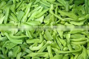 2016 Supplie Green Pepper IQF Hot Sale Frozen Green Pepper Slice thumbnail-1