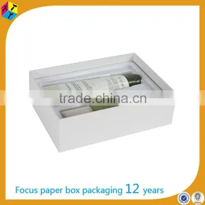 Cardboard Packaging With Pvc Window Cosmetic Paper Box thumbnail-3