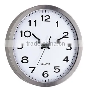 16inch Aluminium Frame Wall Clock thumbnail-1