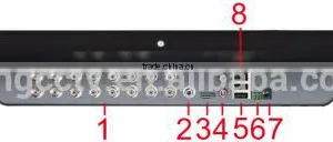 AHD NVR DVR 3 in 1 AHD 21.5" LCD Touch Screen 21.5'' 1080P LED Monitor CCTV Multi-touch XVR thumbnail-4