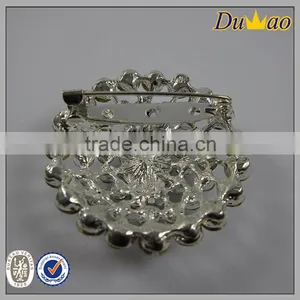 Alloy Clear Rhinestone Brooch thumbnail-4