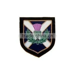 Hand Embroidered Badges , Emblems , Crest , Insignias , Patches thumbnail-1