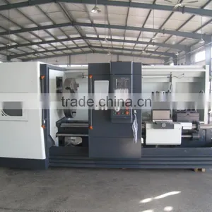 Heavy Machine Tool CJK61100B-2X2000 Poreba Heavy Lathe Machine Torno thumbnail-1