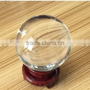 2016 Crystal Personalized Crystal Ball With Woonde Base thumbnail-1