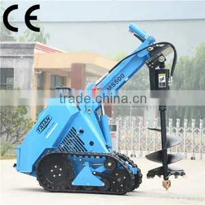 Earth Moving Machinery Small Garden Loader Mini Loader MS500 for Horticulture thumbnail-6
