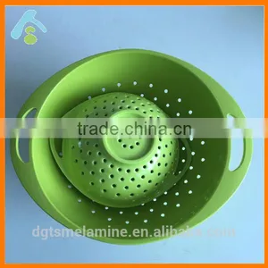Green Melamine Hanging Vegetable Wash Basket Made in China thumbnail-2