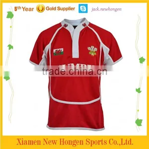 Make College Rugby Jersey/rugby Wear/rugby Uniform/rugby Shirts thumbnail-3