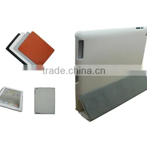 For Ipad2 Case Smart,companion Smart Cover Crystal White pc Hard Case thumbnail-1