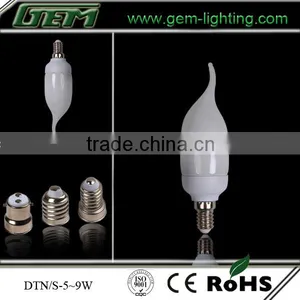 DTN/S-7 Candle Shape 8000hrs With E14 Base Cheap Price Cfl Bulb thumbnail-1