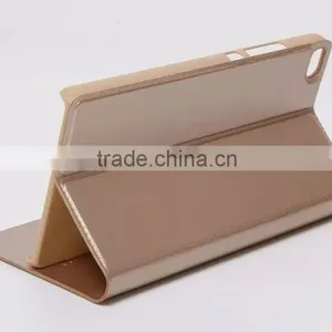 OEM&ODM High Quality Fashion Design Wallet View Can Stand Leather Cell Phone Case for Huawei Ascend P8 thumbnail-1