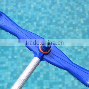Pool Brush Vacuum Head Combo With Swivel Hose and EZ Clip thumbnail-1