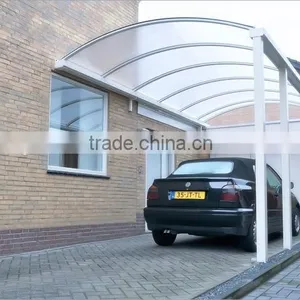 Polycarbonate Hollow Sheet for Roofing Garage,polycarbonate Carport,polycarbonate Garage thumbnail-1