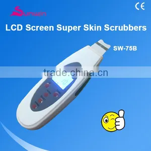 Mini Ultrasonic Wavecorded Skin Peeling Skin Scrubber Beauty Device thumbnail-1