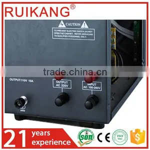 Environmental CE and ISO9001 Approved Single Phase Automotive Voltage Regulator 220v 110v thumbnail-3