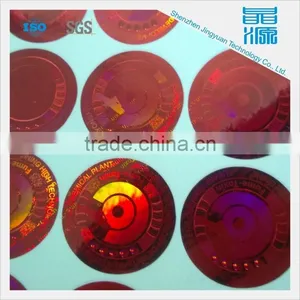 Red Round Customized Label 3d Holographic Display thumbnail-4