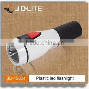 Powerful and Cheap Led Plastic Torch Flashlight Powered by 2*D Batteries thumbnail-1