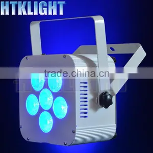 Wireless Battery 6*10w 4in1 Stage Lighting System thumbnail-1