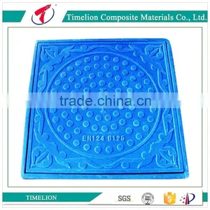 B125 C250 D400 E600 F900 Composite Manhole Cover With EN124 thumbnail-1