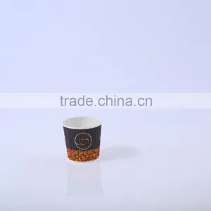 Zhejiang GoBest High Quality Paper Cup Manufacturer Custom Different Size Ripple Paper Coffee Cup thumbnail-1