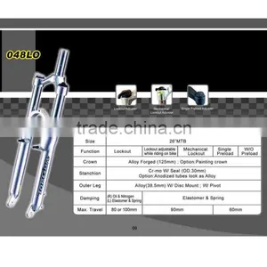 Single Preload Electric Bike Front Fork thumbnail-1