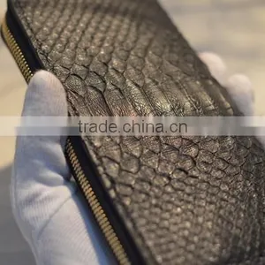 Custom Money Wallet, China Sopplier 100% Real Python Genuine Leather Wallet thumbnail-6