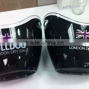 Double Color 3.5L Plastic Acrylic Ice Bucket for Beer Promotion thumbnail-5