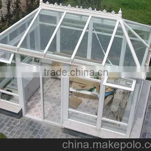 2016 Modern Design Aluminum Glass Sun Room Price With Thermal Break thumbnail-6