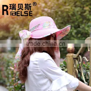 Cheap Sun Betiful Ladies Hats Wholesale Paper Straw Hat thumbnail-6