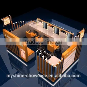 Glossy Soft Fashion Barber Kiosk for Barber Shop thumbnail-1