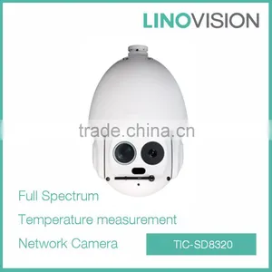 Full Spectrum 336x256 Network Thermal Imaging Speed Dome Camera With Temperature Measurement thumbnail-1