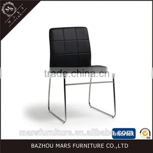 Modern Furniture Silla Leather Chrome Chair Frame Chairs thumbnail-1