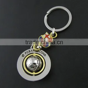 Zinc Alloy Metal Type FCB Barcelona Souvenir Keychain thumbnail-3