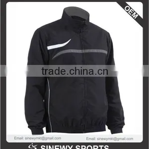 Designer Jogging Tracksuit Top Black Color thumbnail-1