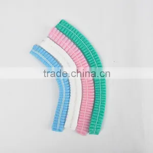 Colorful Disposable Medical Nonwoven Hair Mob Caps thumbnail-1