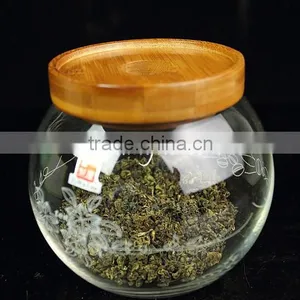 2016 Hot Sale Glass Jar With Wood Lid , Glass Spice Jar thumbnail-2
