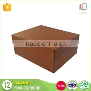 Shenzhen Factory New Design Big a4 Size Leather Paper Box Packaging With Flip Lid thumbnail-5