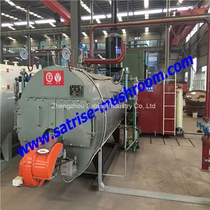 Vertical Type Sterilization Boiler for Mushroom Growing thumbnail-1
