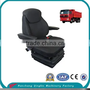 Vinyl Cover Full Adjustable Air Suspension Truck Driver Seat(YJ03) thumbnail-1