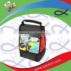 Cute Animal Print Mini Lunch Cooler Bag for Kids thumbnail-2