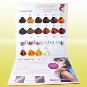 OEM/Private Label Hair Color Swatches Chart for Hair Color Guide thumbnail-4