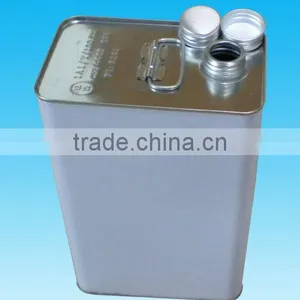 4L Engine Oil Square Tin Can thumbnail-1