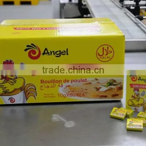 Halal Bouillon Cube Chicken Flavor OEM Bouillon Cube, Chicken Halal Cube thumbnail-1