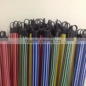 PVC COATED VIETNAM WOODEN BROOM STICK thumbnail-1
