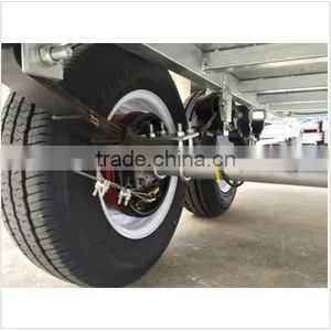 10x5ft Hot Dipped Galvanized Fully Welding Heavy Duty Tandem Trailers thumbnail-6