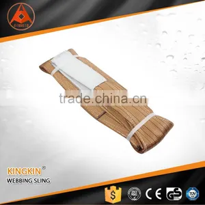 Double Eye Flat Polyester Lifting Webbing Sling thumbnail-1