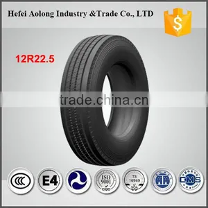 China Supplier All Steel Radial Solid Truck Tire 12R22.5 thumbnail-1
